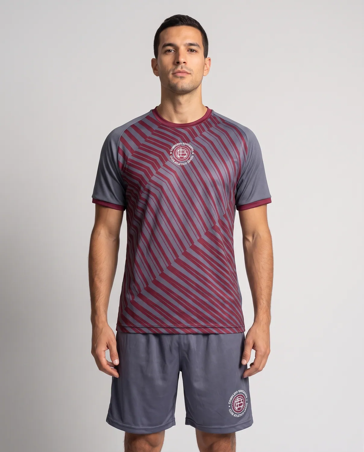 Camiseta de juego · Complejo Educativo Lanús, fabricada por 30 Colores