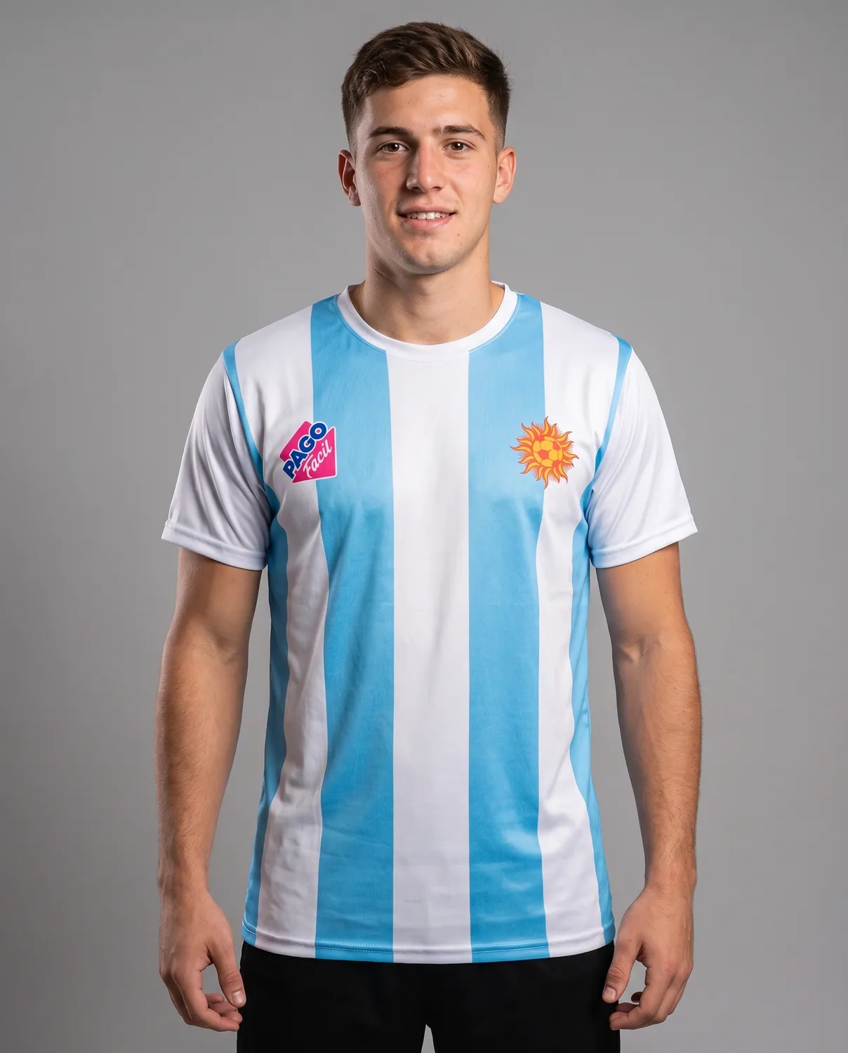 40.000 camisetas para el Mundial, trabajo de 30 Colores para Pago Fácil